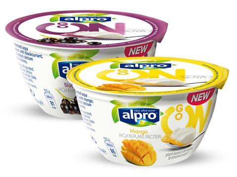 alpro go on protein yoghurt