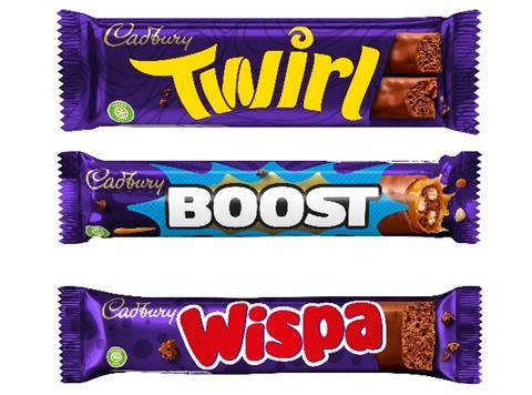 Cadbury new singles packs