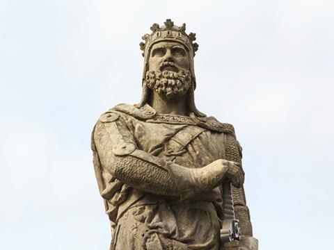 robert the bruce statue one use