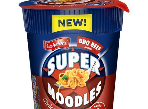 Batchelors Super Noodles pot BBQ beef variant