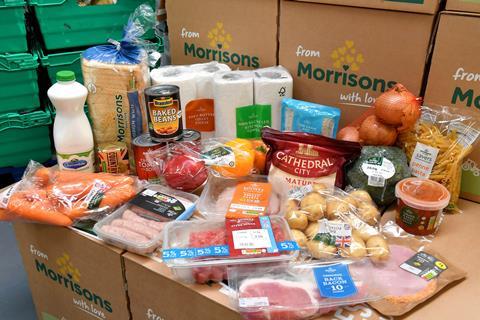 Morrisons launches wholesale bulk food box service for lockdown