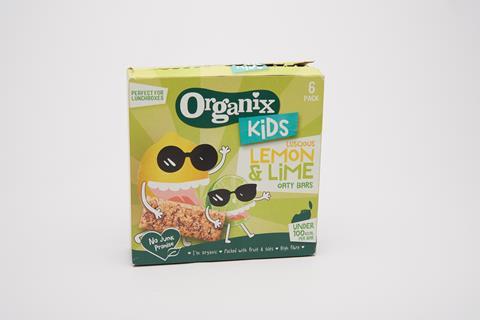 Organix KIDS Luscious Lemon And Lime Oaty Bars