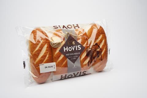 Hovis Premium Hot Dog Rolls