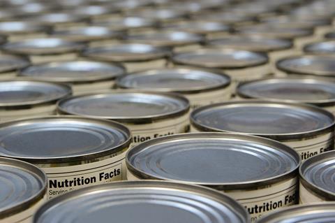 Canned food GettyImages-116502691