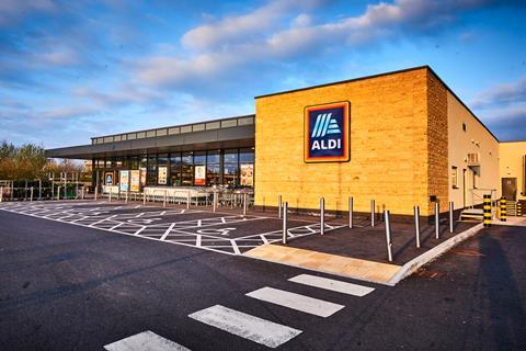 Aldi store exterior