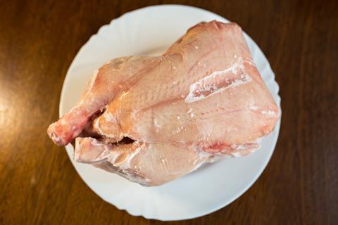 frozen whole chicken