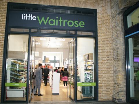 Inside Waitrose's King's Cross store