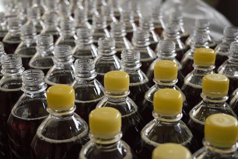 plastic bottles production