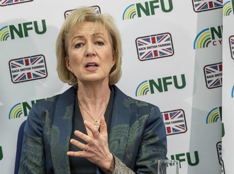 Andrea Leadsom at NFU Conference