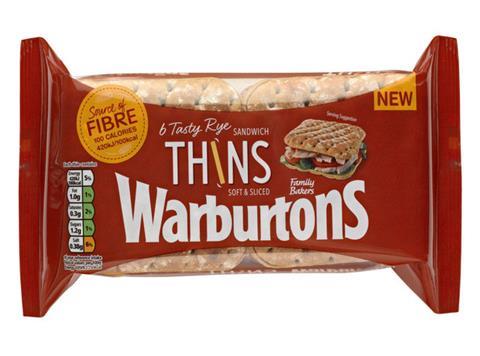 warburtons rye thins