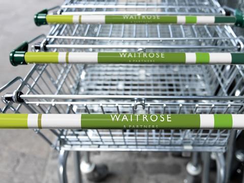 Waitrose trolleys