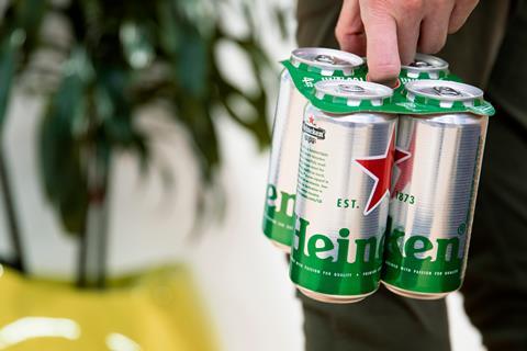 Heineken Cardboard Topper