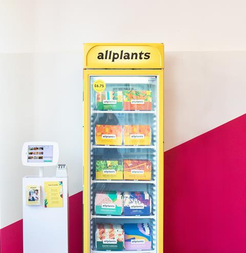 allplants self-checkout freezer