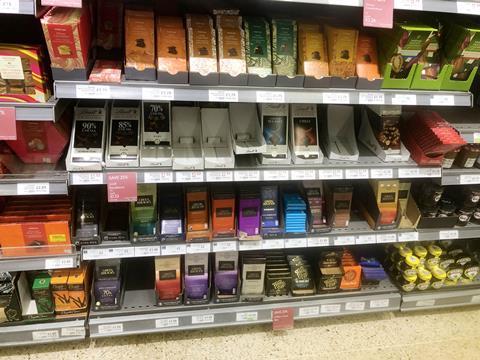 waitrose confectionery aisle