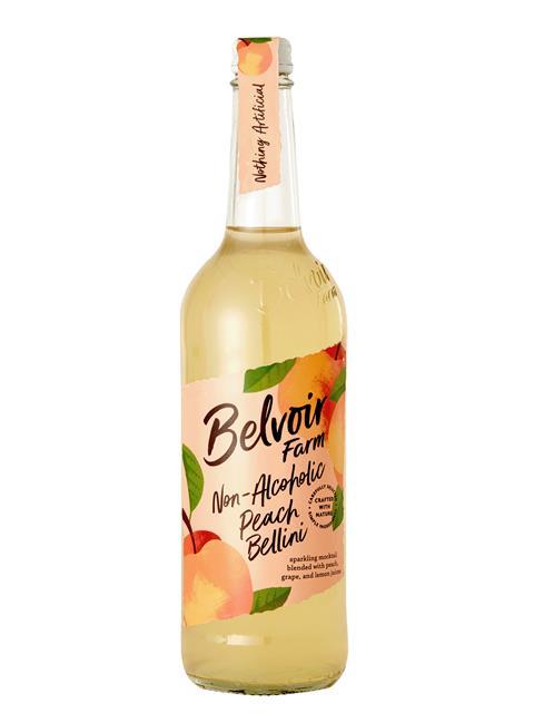 6. Non-Alcoholic Belvoir Peach Bellini 750ml