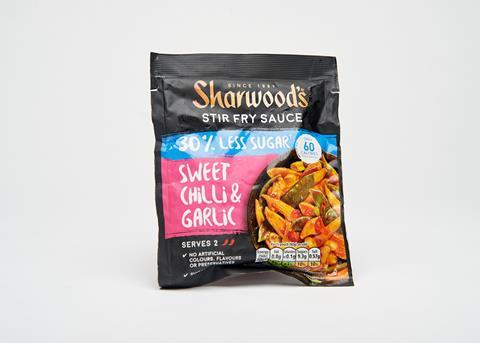 Sharwood's Stir Fry Sauce 30� Less Sugar - Sweet Chilli & Garlic