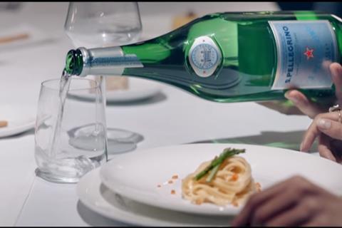 San Pellegrino screenshot from ad