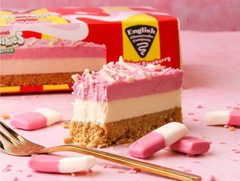 English Cheesecake Company - Squashies Drumstick Cheesecake created in collaboration with Swizzels - 1860x140