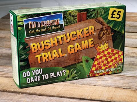 Bushtucker Iceland board game