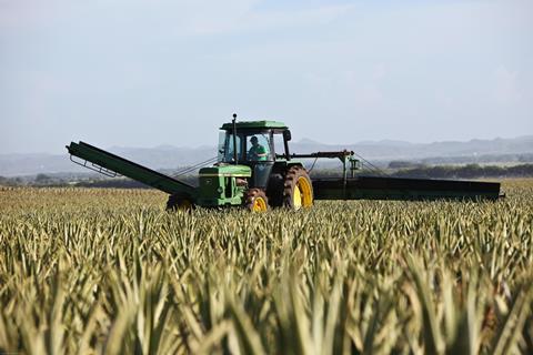 tractor crops field farming