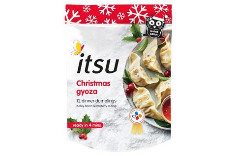 7. Itsu Christmas gyoza