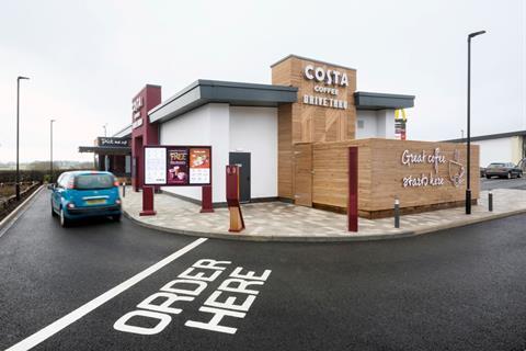 Costa new drive thru