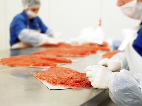 smoked salmon being tested for listeria