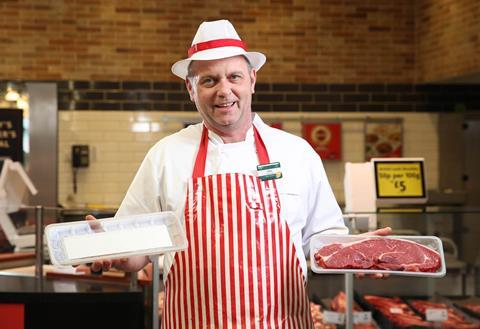 Morrisons meat counter butcher staff