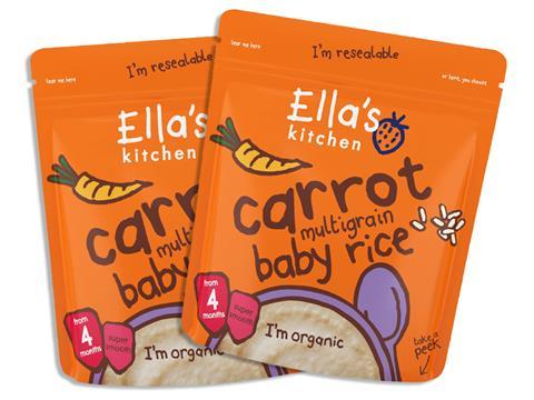 ella's kitchen banana multigrain baby rice