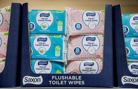 Aldi toilet wipes