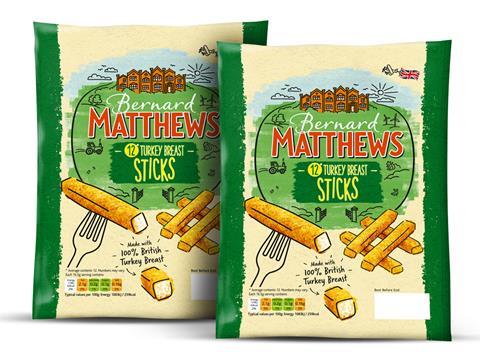 bernard matthews turkey sticks