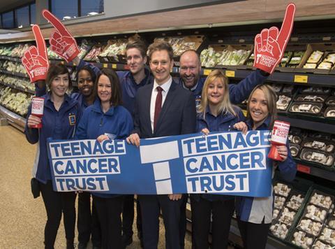 aldi teenage cancer trust link