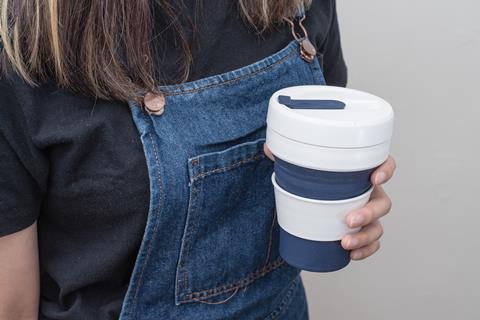 reusable coffee cup