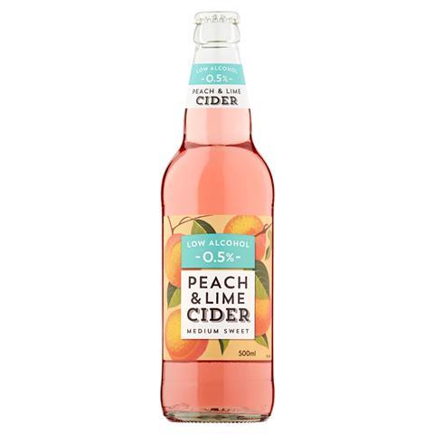 Sainsbury_s_Peach___Lime_Cider_500ml