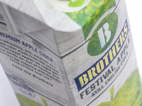 brothers cider carton