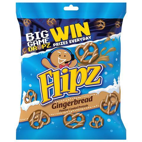 16. Flipz Gingerbread