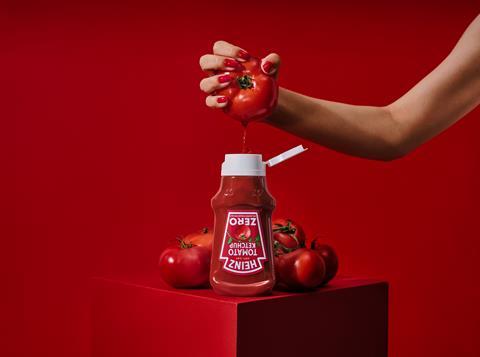 Kraft Heinz Zero salt sugar Tomato ketchup Squeeze (6)