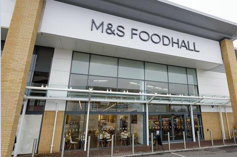 Marks & Spencer food shop