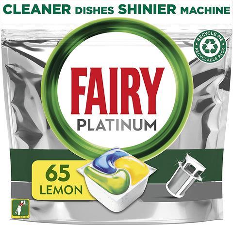 Fairy Platinum All in One Lemon 65 pack