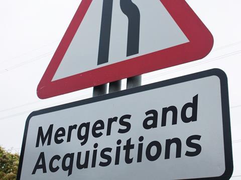 mergers road sign one use