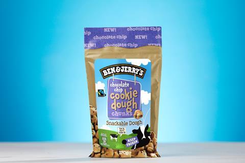 Ben and jerry's on sale snackable dough