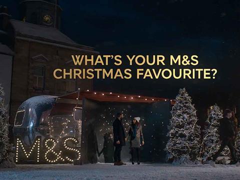 M&S Christmas ad 2018