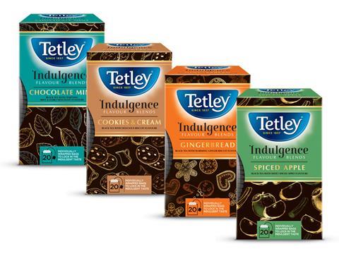 tetley tea indulgent range