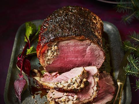 M&S Christmas steak 