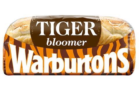 Warburtons Soft Tiger Bloomer 600g