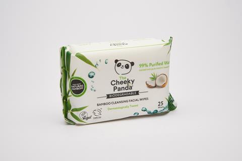 The Cheeky Panda Bamboo Cleaning Facial Wipes