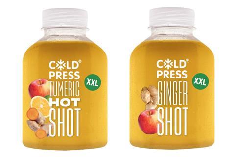 Coldpress juice shots