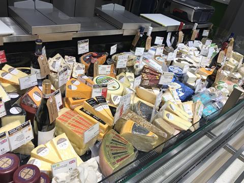 Waitrose Wichelstowe cheese counter