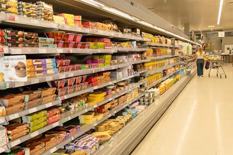 waitrose chilled aisle supermarket