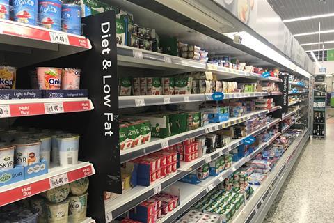 Asda dairy yoghurts 1